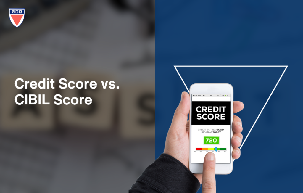 Credit Score vs. CIBIL Score Image by CRS